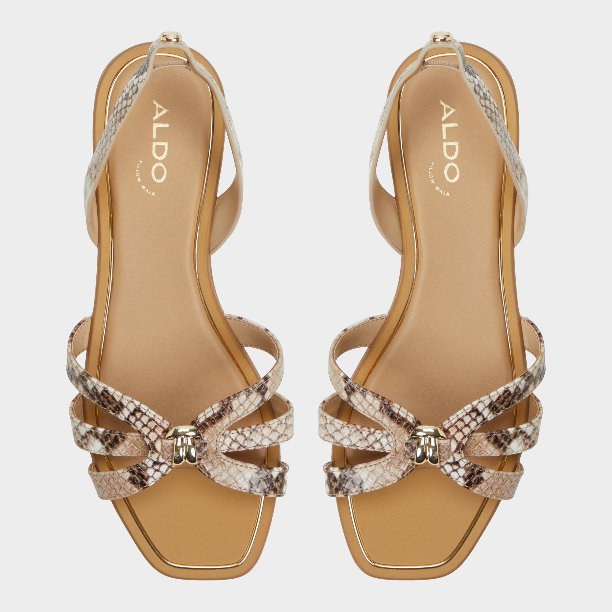 Brown Multi Marassita Brown Multi Women's Slingbacks - Flat sandal | Aldo