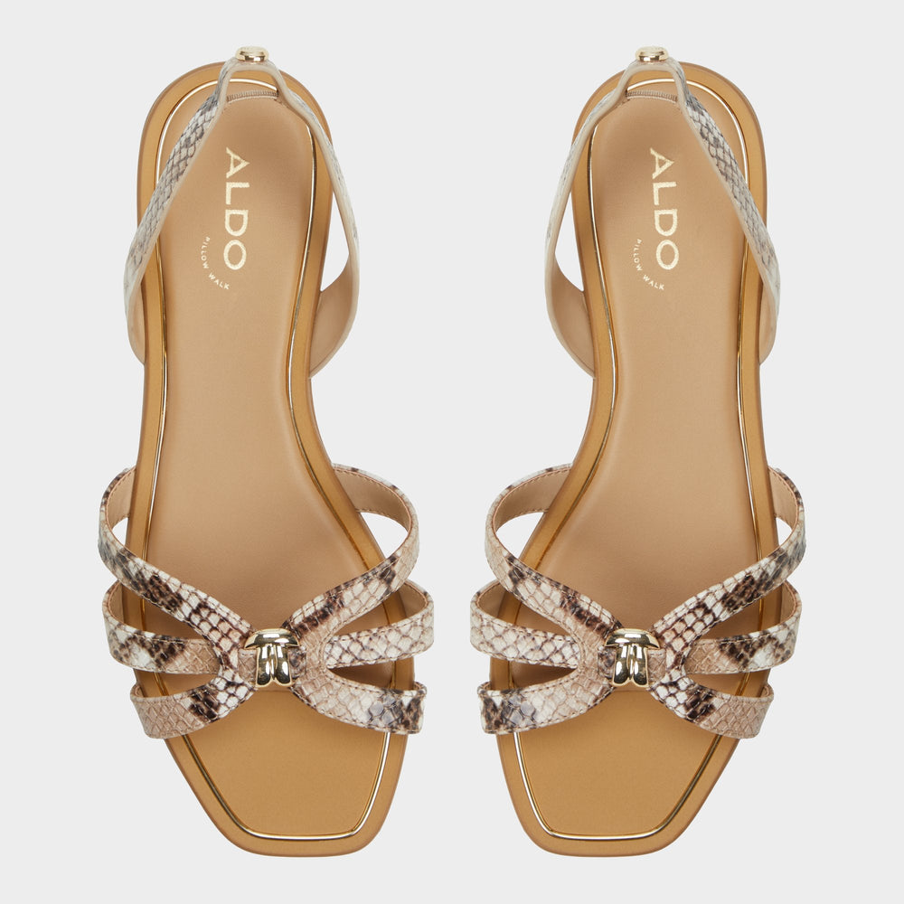 Brown Multi Marassita Brown Multi Women's Slingbacks - Flat sandal | Aldo