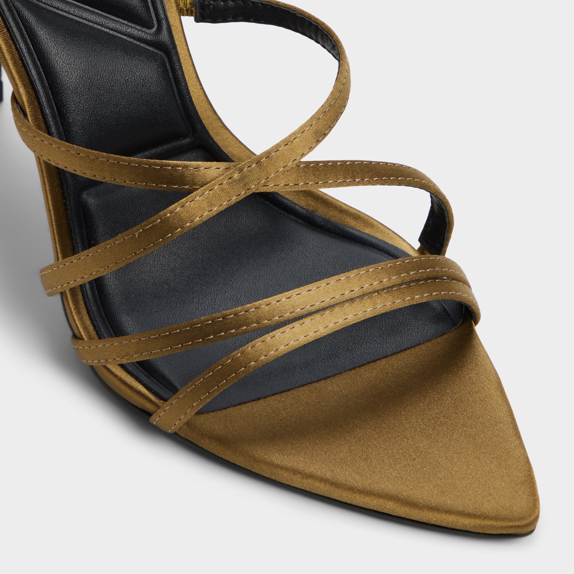 Other Green Solania Other Green Women's Strappy sandals - Strappy heeled sandal, Stiletto heel | Aldo