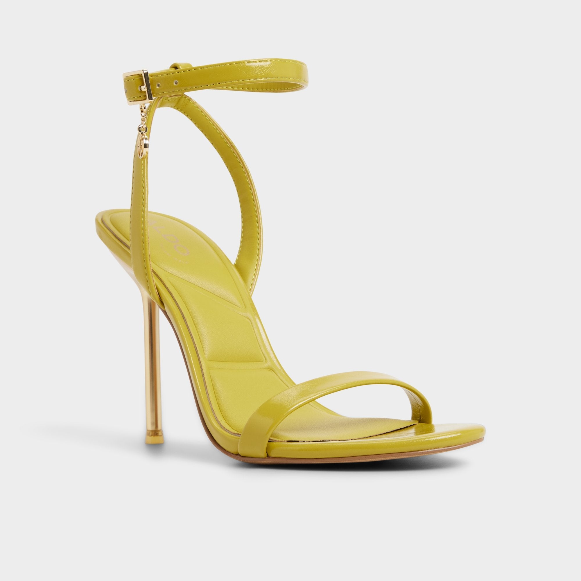 Lime Green Maristou Lime Green Women's Heeled sandals - Strappy heeled sandal, Stiletto heel | Aldo