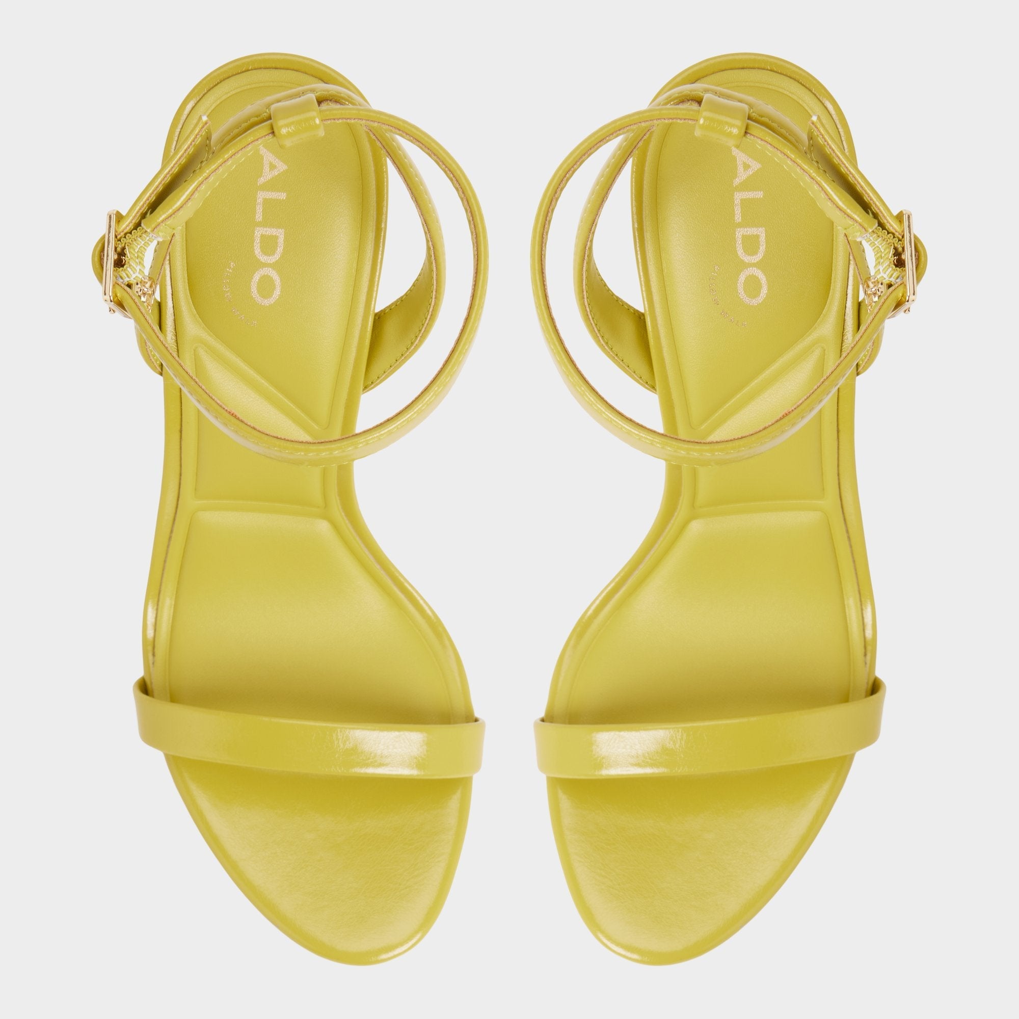 Lime Green Maristou Lime Green Women's Heeled sandals - Strappy heeled sandal, Stiletto heel | Aldo