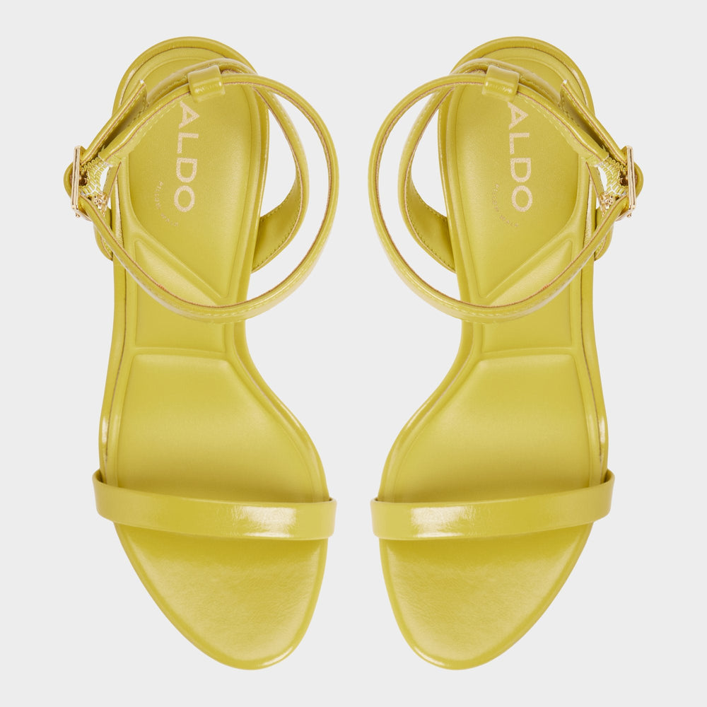 Lime Green Maristou Lime Green Women's Heeled sandals - Strappy heeled sandal, Stiletto heel | Aldo