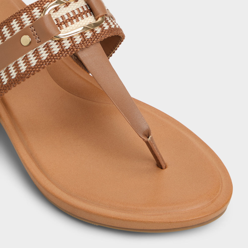 Medium Brown Taylen Medium Brown Women's Festival shoes accessories - T-strap sandal | Aldo
