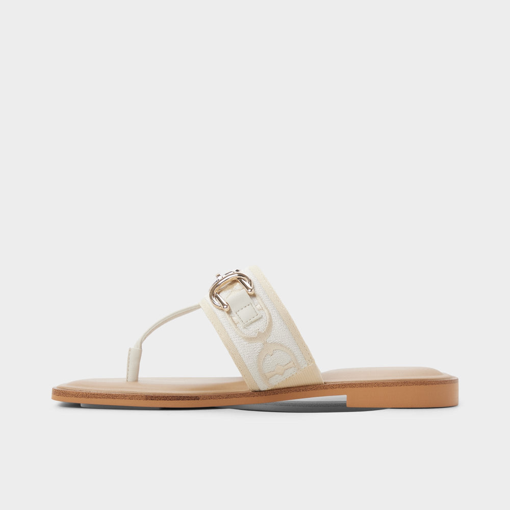 White/Bone Coralynna in White Bone 14053516 - T-strap sandal | Aldo