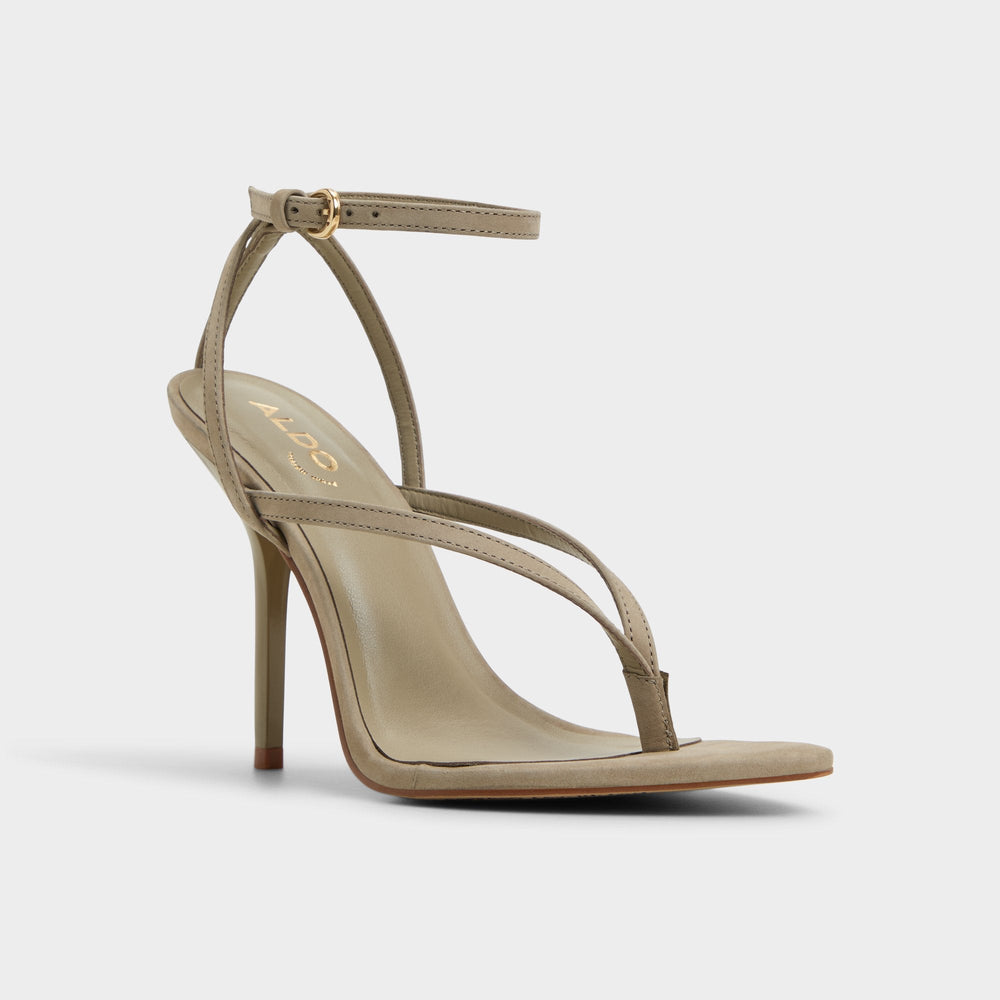 Other Green Abyfindley Other Green Women's Strappy sandals - Heeled flip flop, Stiletto heel | Aldo