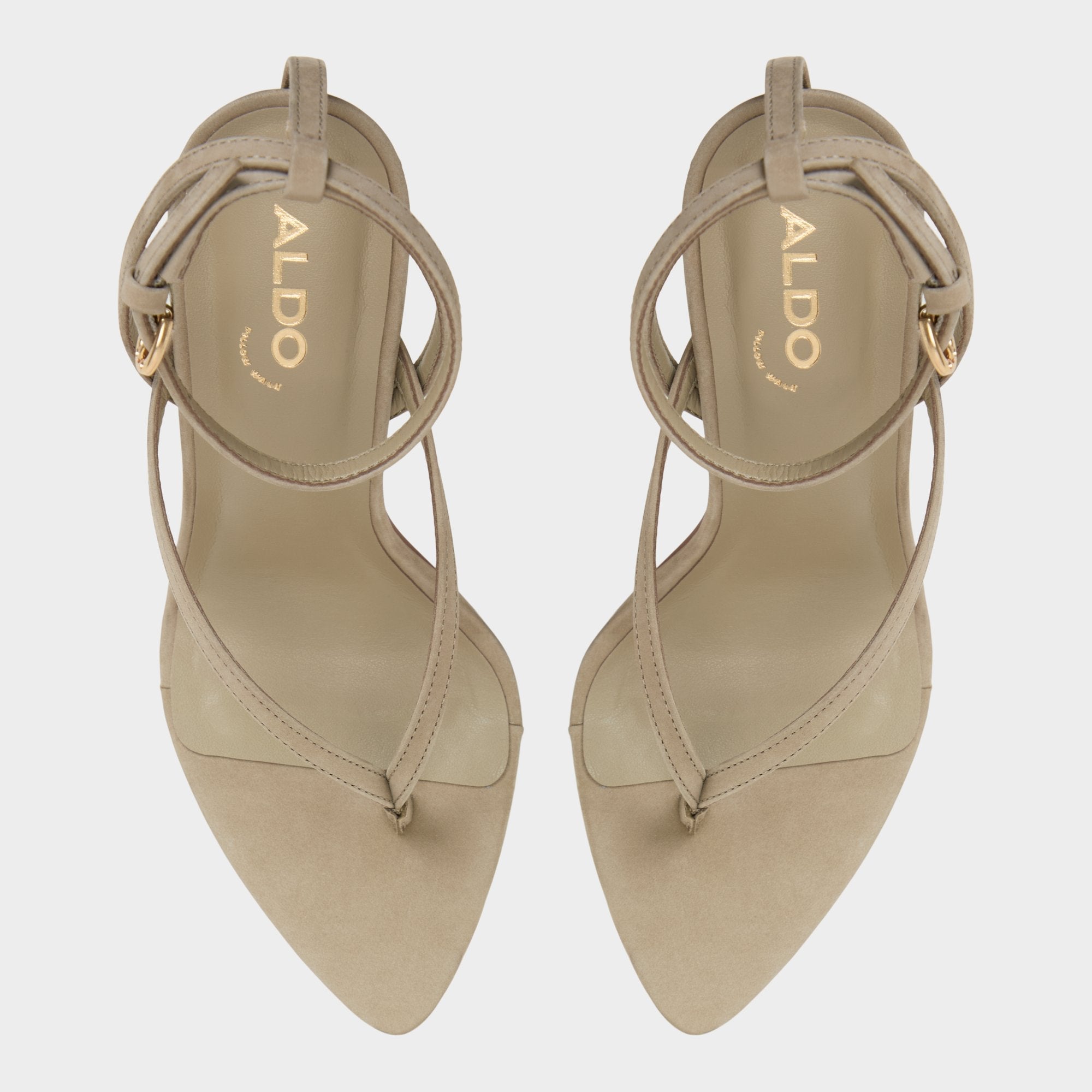 Other Green Abyfindley Other Green Women's Strappy sandals - Heeled flip flop, Stiletto heel | Aldo