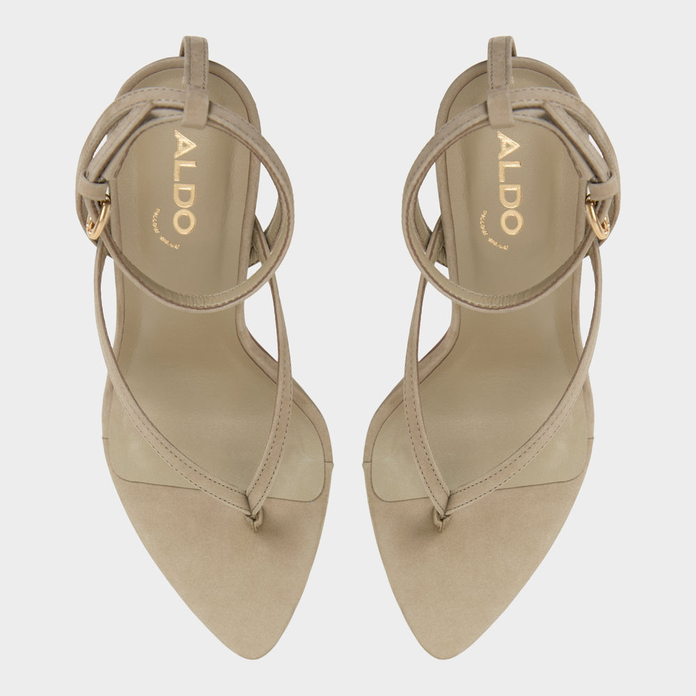 Other Green Abyfindley Other Green Women's Strappy sandals - Heeled flip flop, Stiletto heel | Aldo