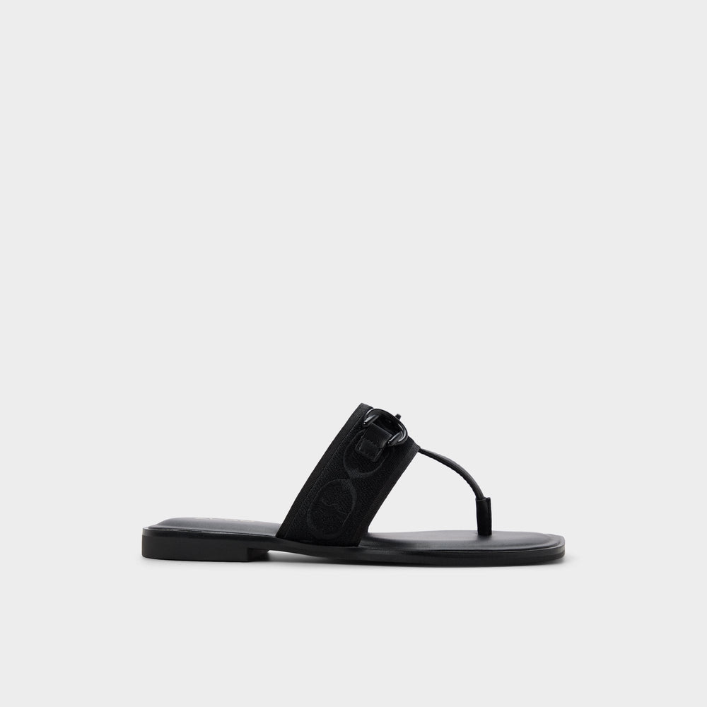 Black Coralynna in Black - T-strap sandal | Aldo