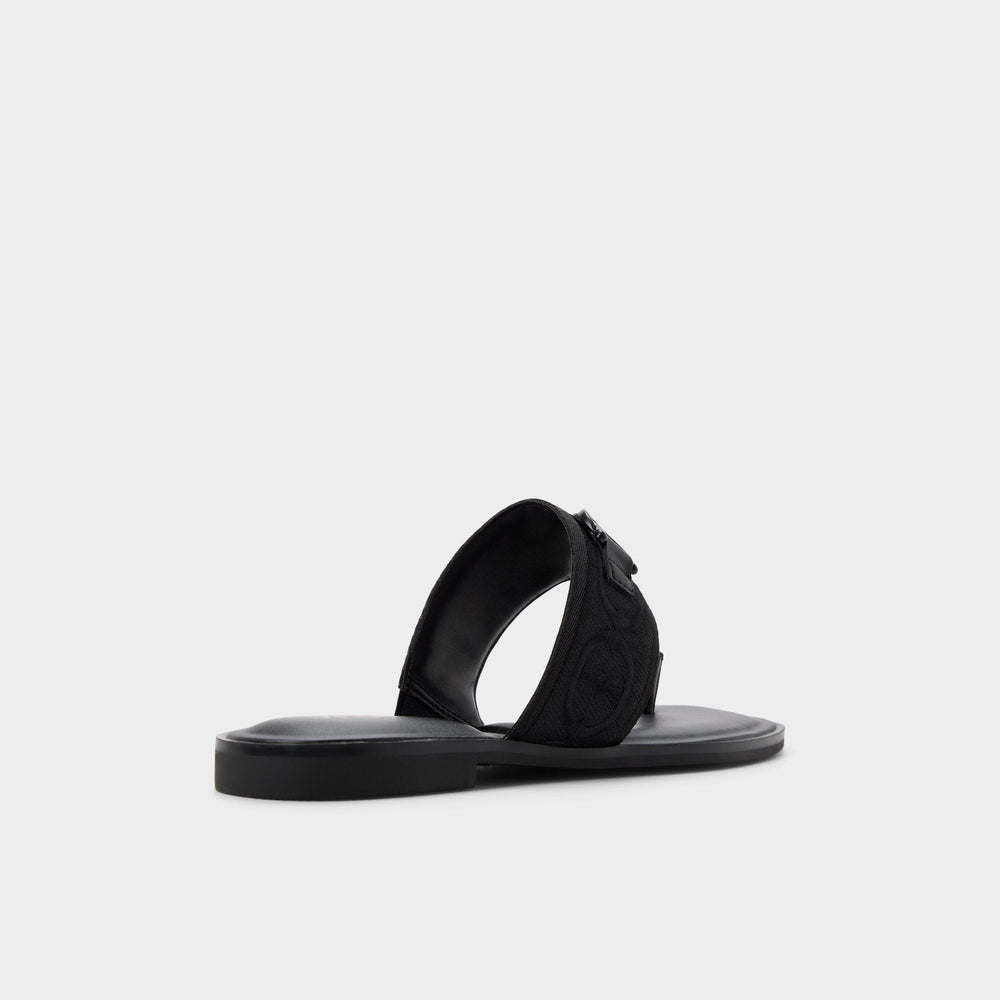 Black Coralynna in Black - T-strap sandal | Aldo