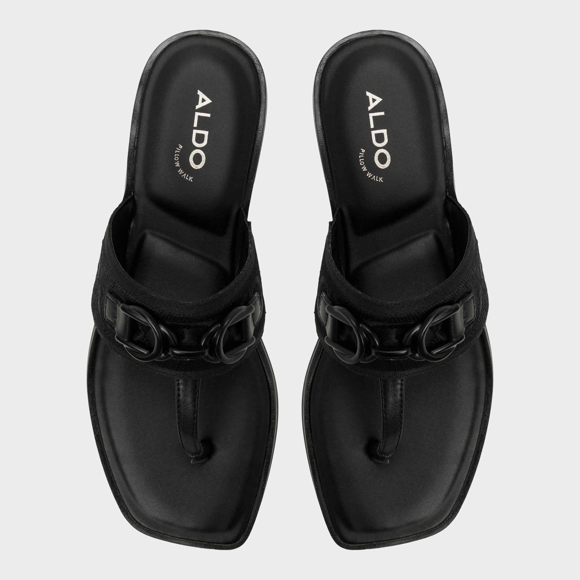 Black Coralynna in Black - T-strap sandal | Aldo