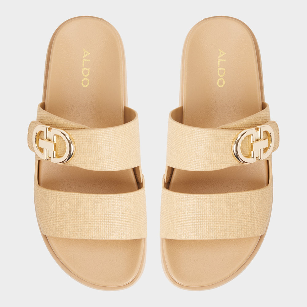 Natural Daisymae Natural Women's Footbed sandals -  | Aldo