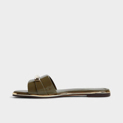 Other green Darlina Other Green Women's Flats - Slide sandal | Aldo