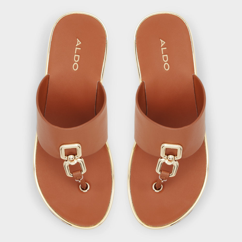 Medium Brown Maesllan Medium Brown Women's Wedges - Wedge sandal, Wedge heel | Aldo