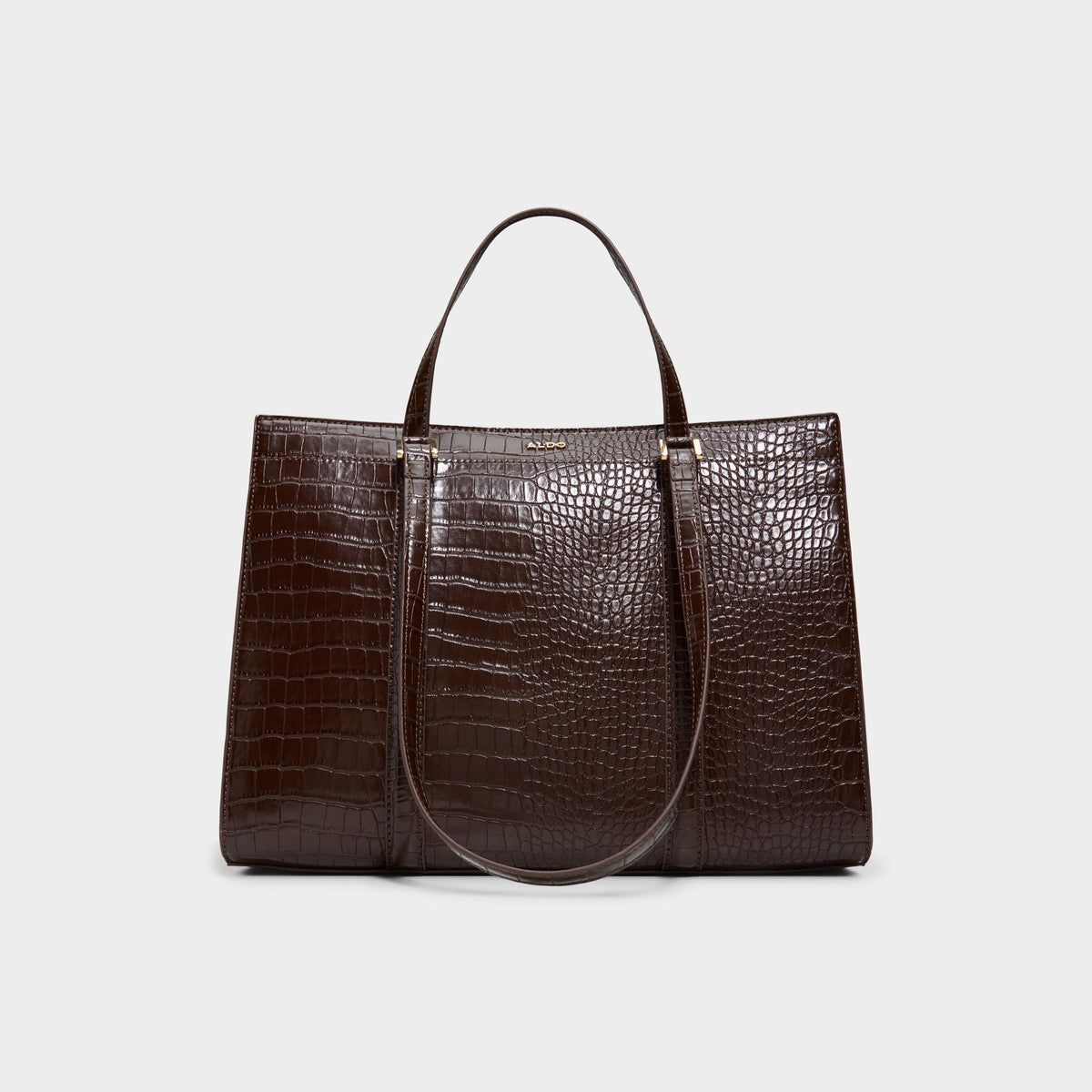 Dark Brown Ninetofivee in Dark Brown - Tote bag | Aldo