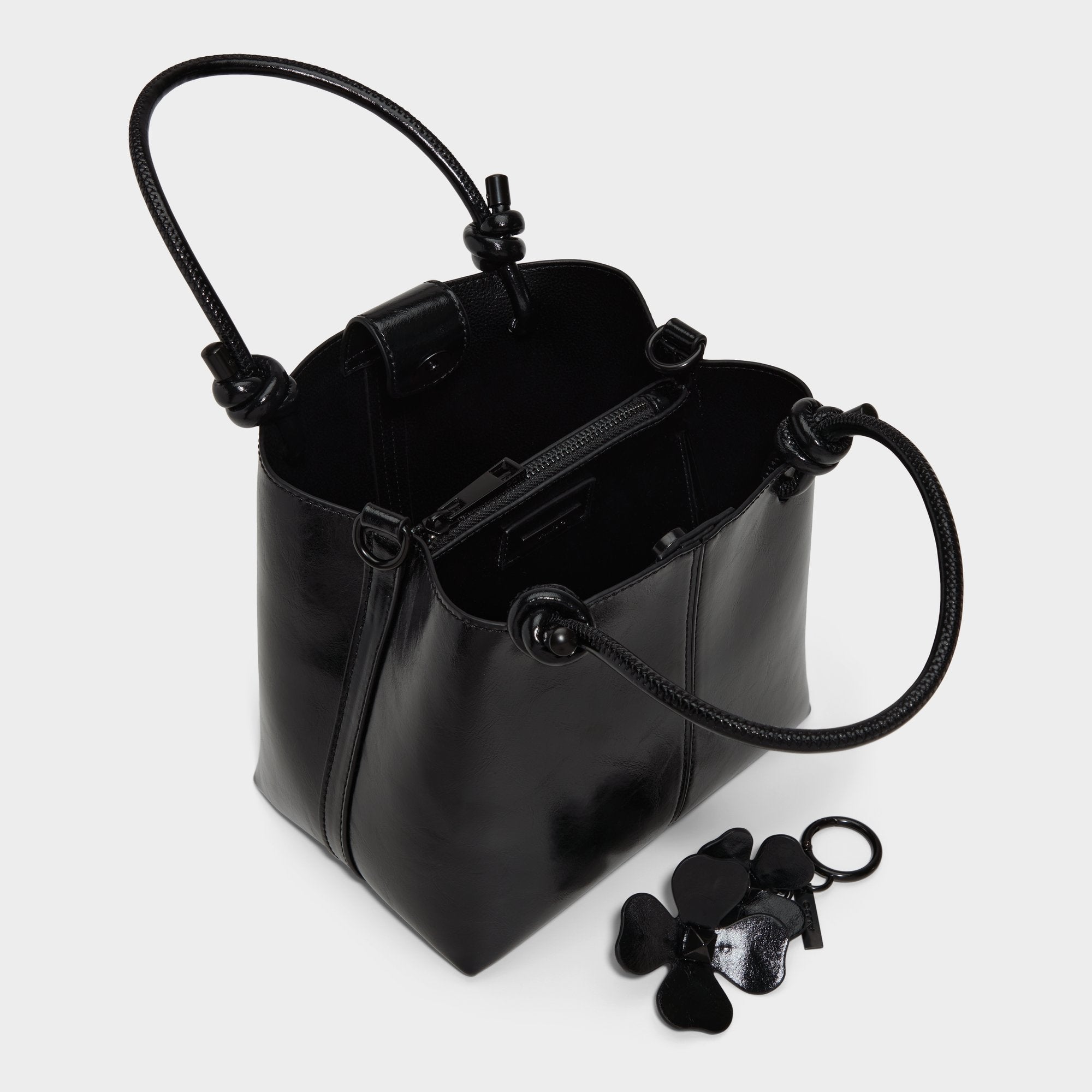 Black/Black Evililyaa in Black Black - Satchel bag | Aldo