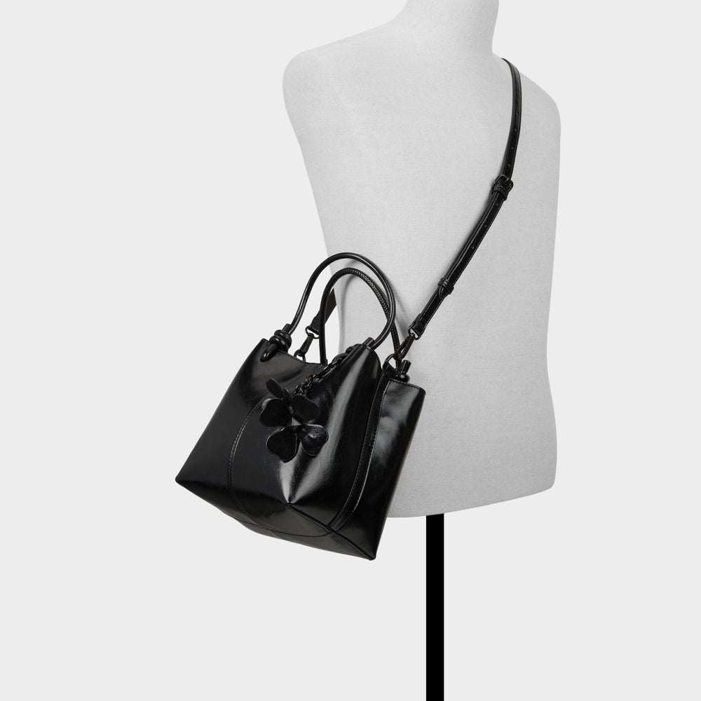 Black/Black Evililyaa in Black Black - Satchel bag | Aldo