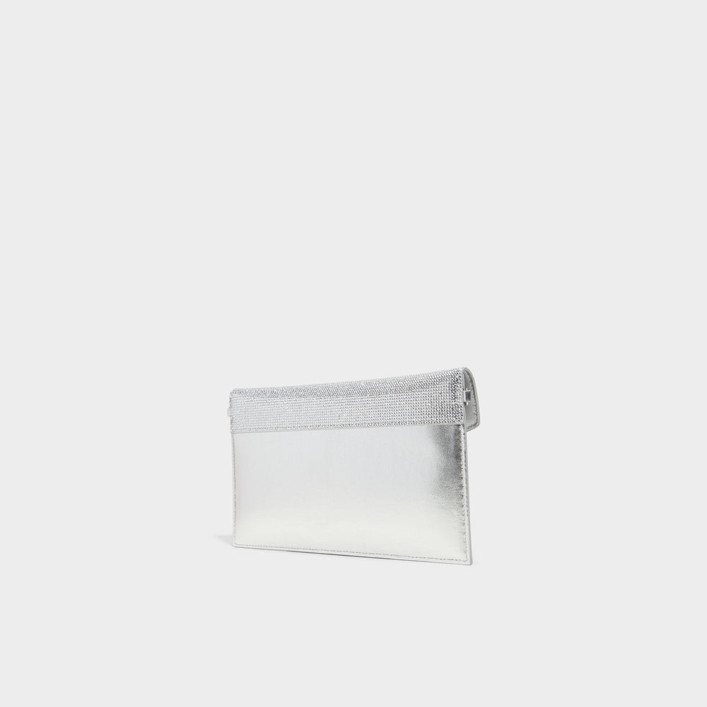 Silver Lariblingg in Silver - Clutch | Aldo