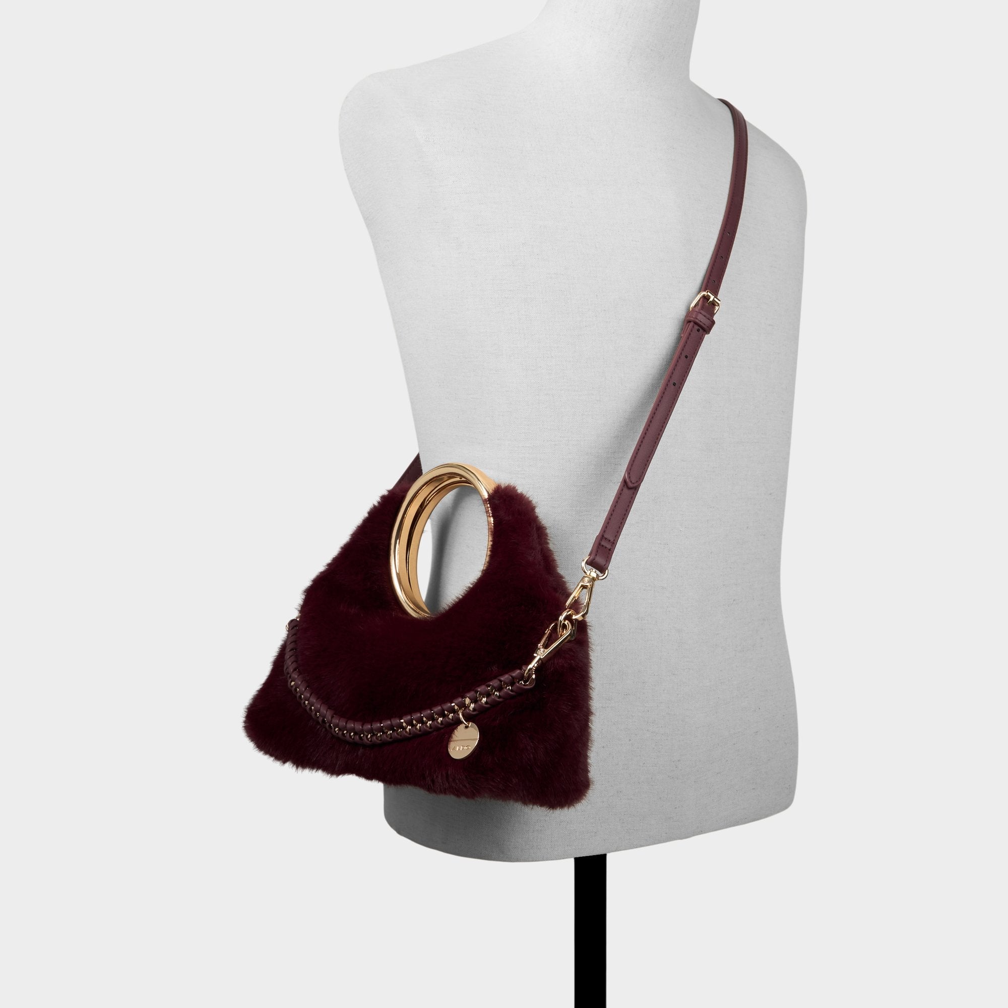 Bordo Kelhanifurr in Bordo - Top handle bag | Aldo
