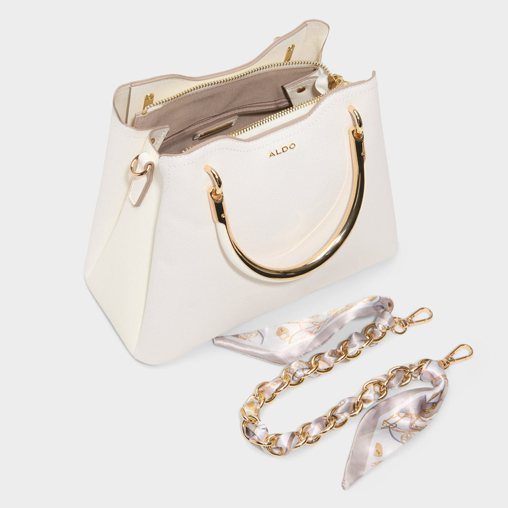 White Arrayann White Women's Tote & Satchel bags - Satchel bag | Aldo