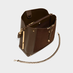 Brown Nalaynaa in Brown - Bucket bag | Aldo