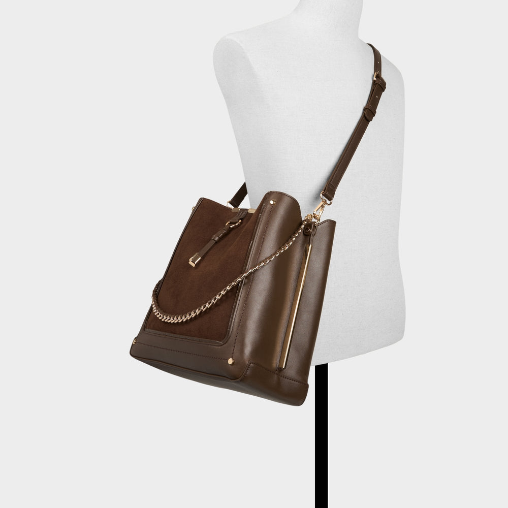 Brown Nalaynaa in Brown - Bucket bag | Aldo