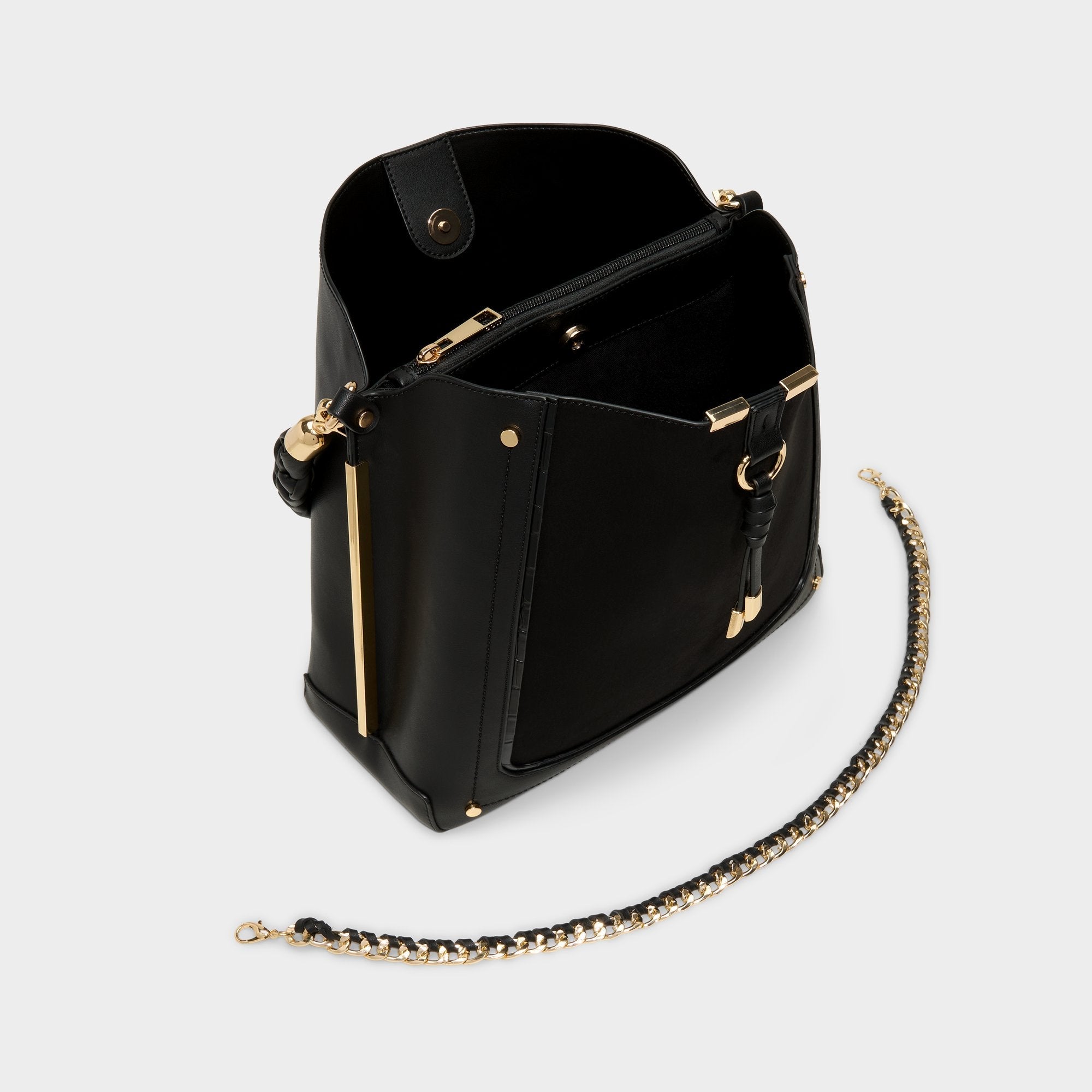 Black Nalaynaa in Black - Bucket bag | Aldo