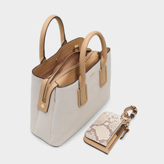Bone Jeynnaa in Bone - Satchel bag | Aldo