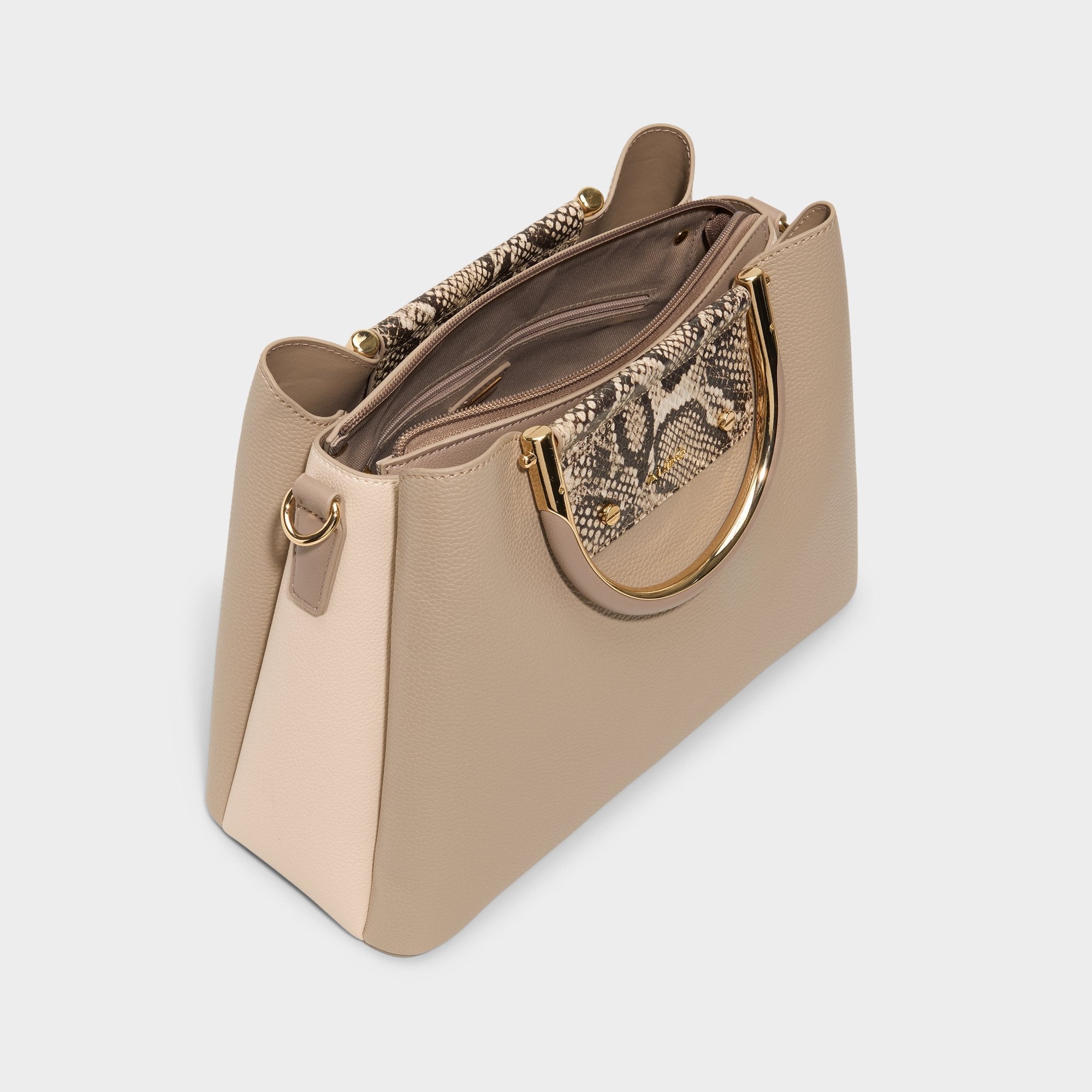 Taupe Sloanaa in Taupe - Satchel bag | Aldo