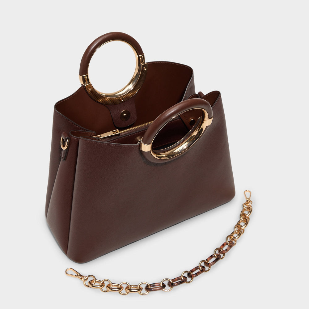 Brown Dovieex in Brown - Satchel bag | Aldo