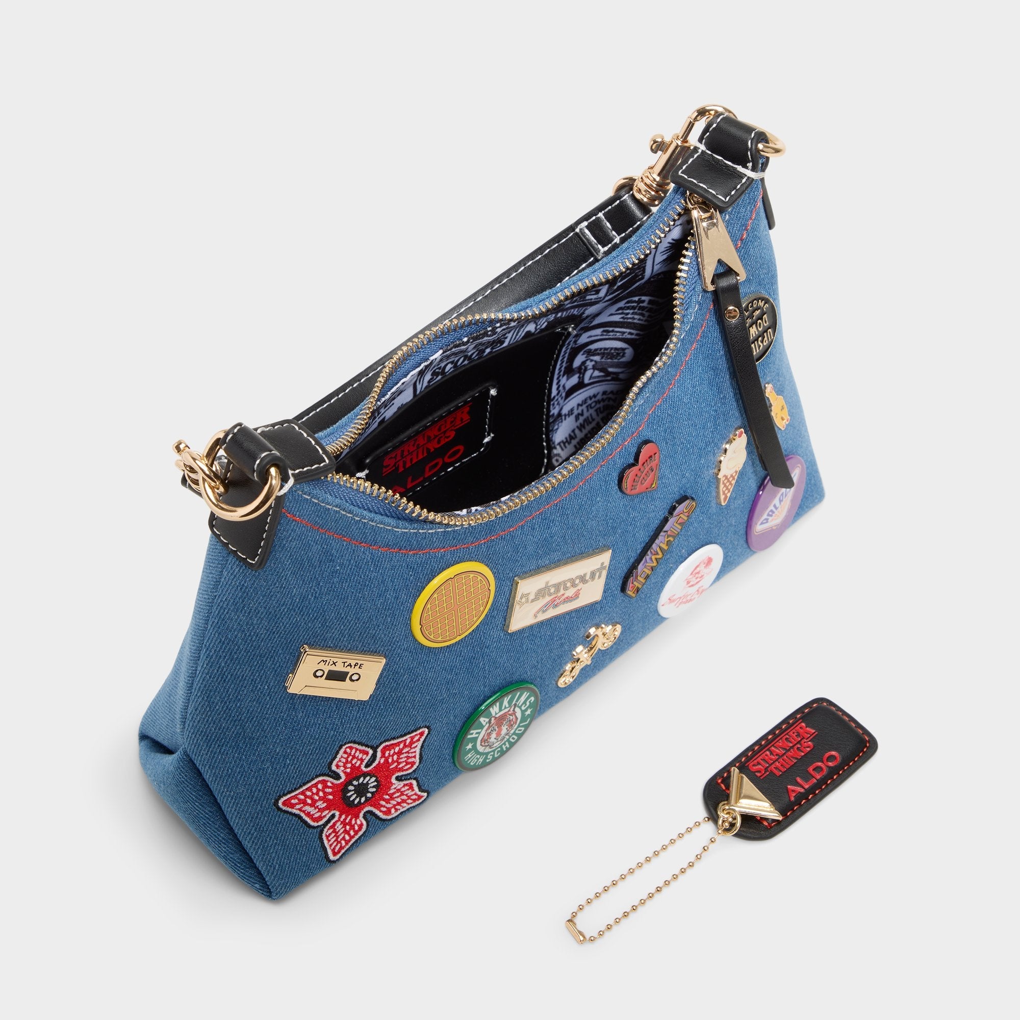 Denim Cityofhawkinss in Denim - Shoulder bag | Aldo