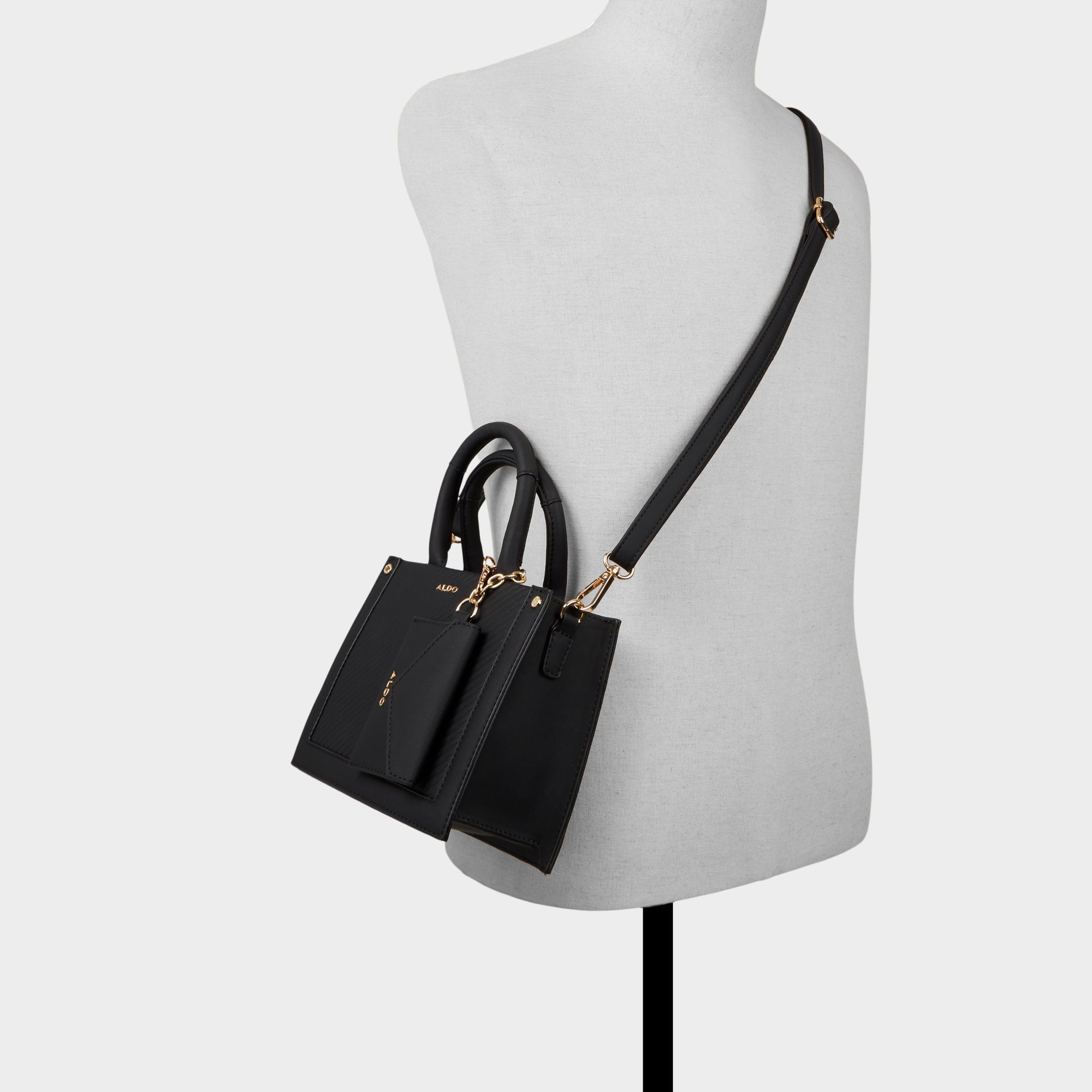 Black Daspiasminii in Black - Satchel bag | Aldo