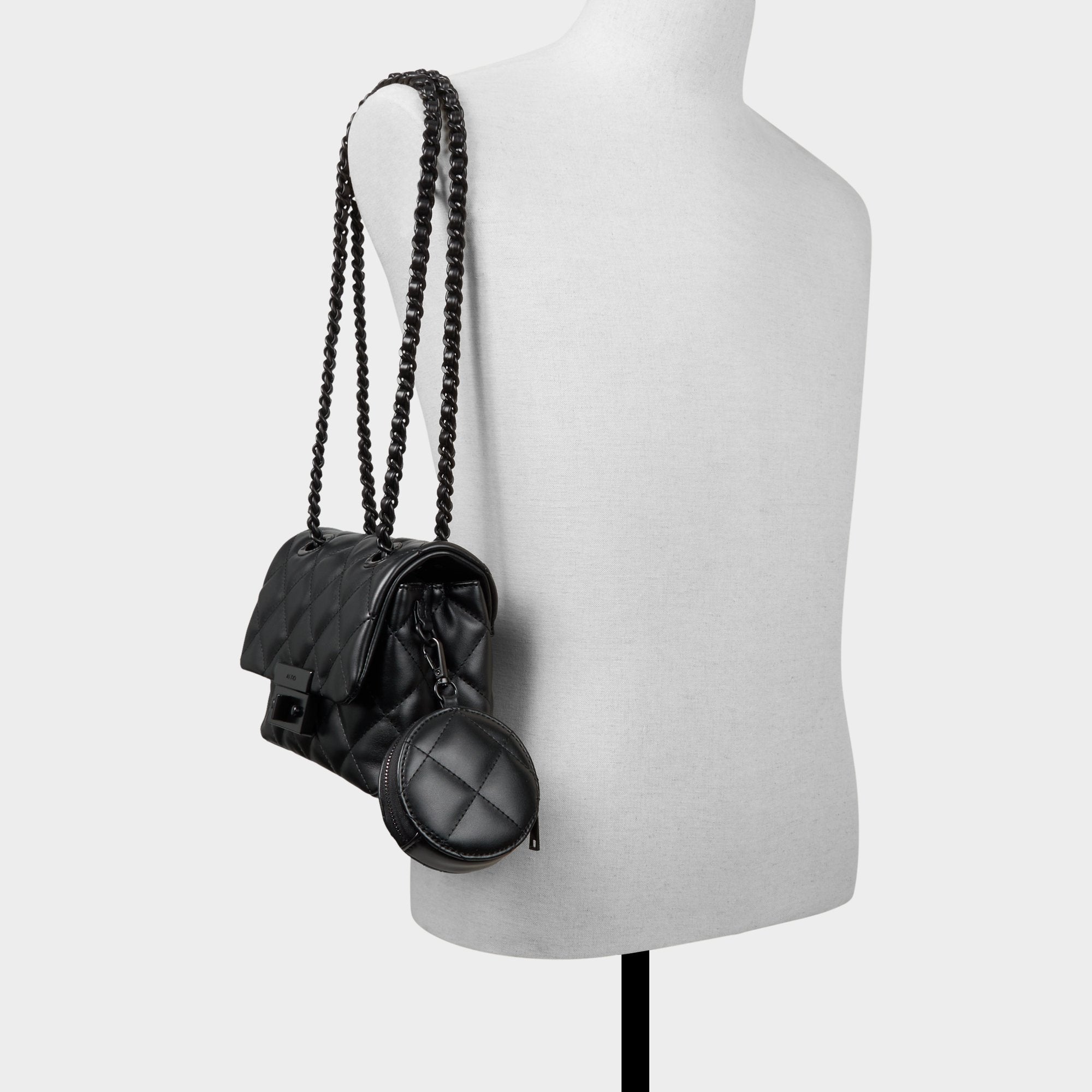 Black/Black Letissee in Black Black - Crossbody bag | Aldo