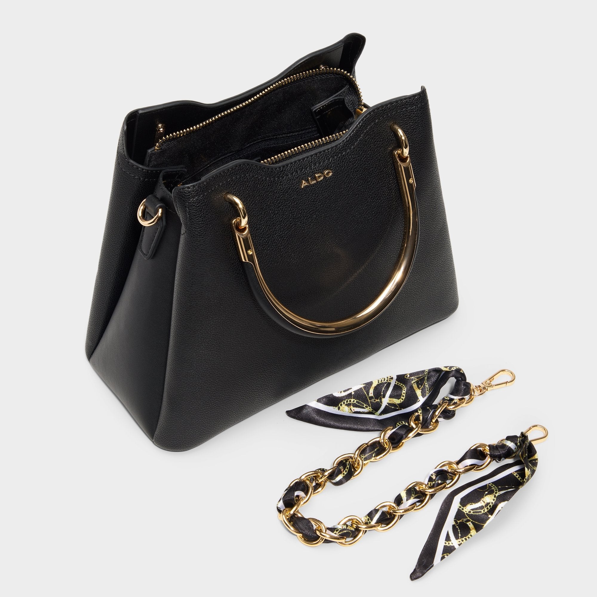 Black Arrayan Black Women's Top Handle Bags - Satchel bag | Aldo