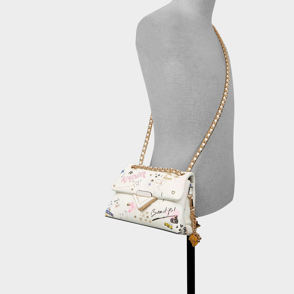 White combo Doodlesoftpufff in White Combo - Crossbody bag | Aldo
