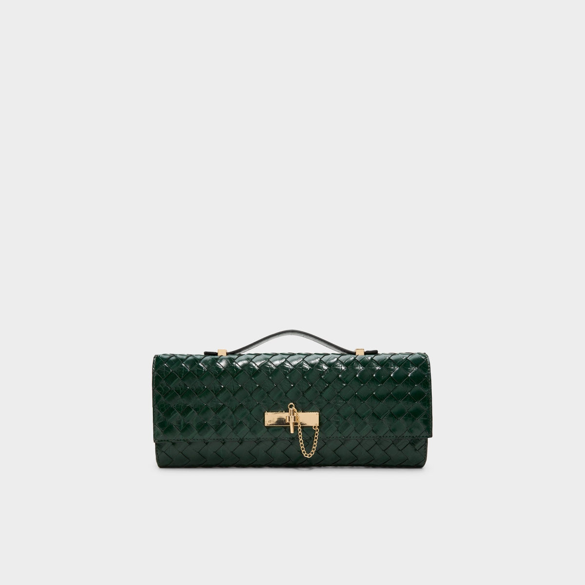 Dark green Rouxx in Dark Green - Clutch | Aldo