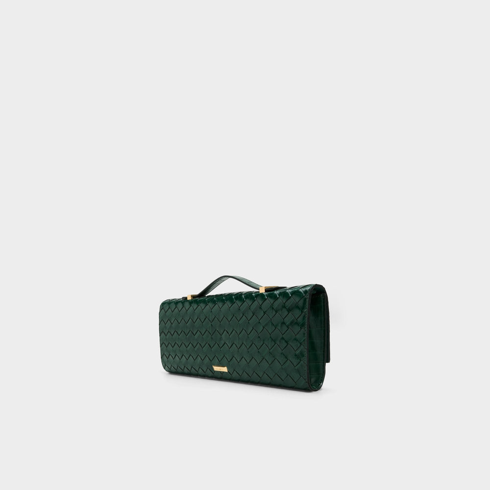 Dark green Rouxx in Dark Green - Clutch | Aldo