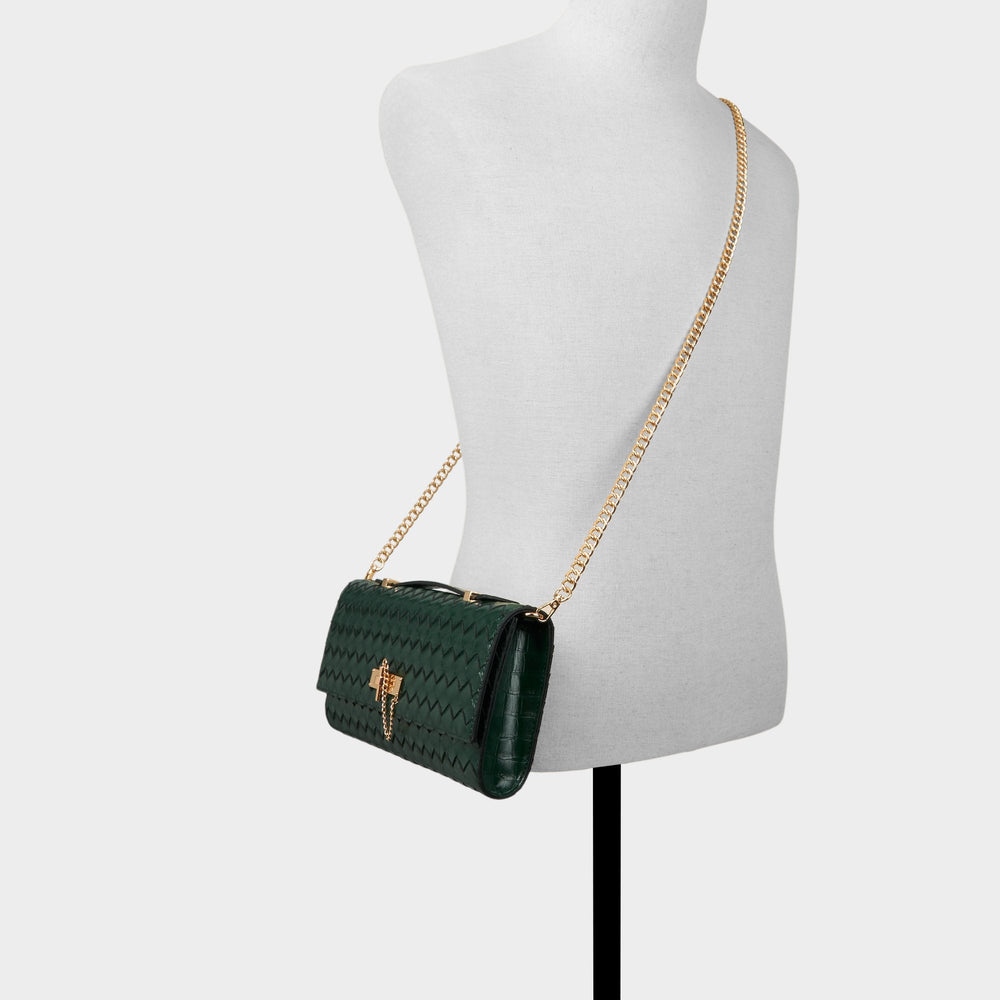 Dark green Rouxx in Dark Green - Clutch | Aldo