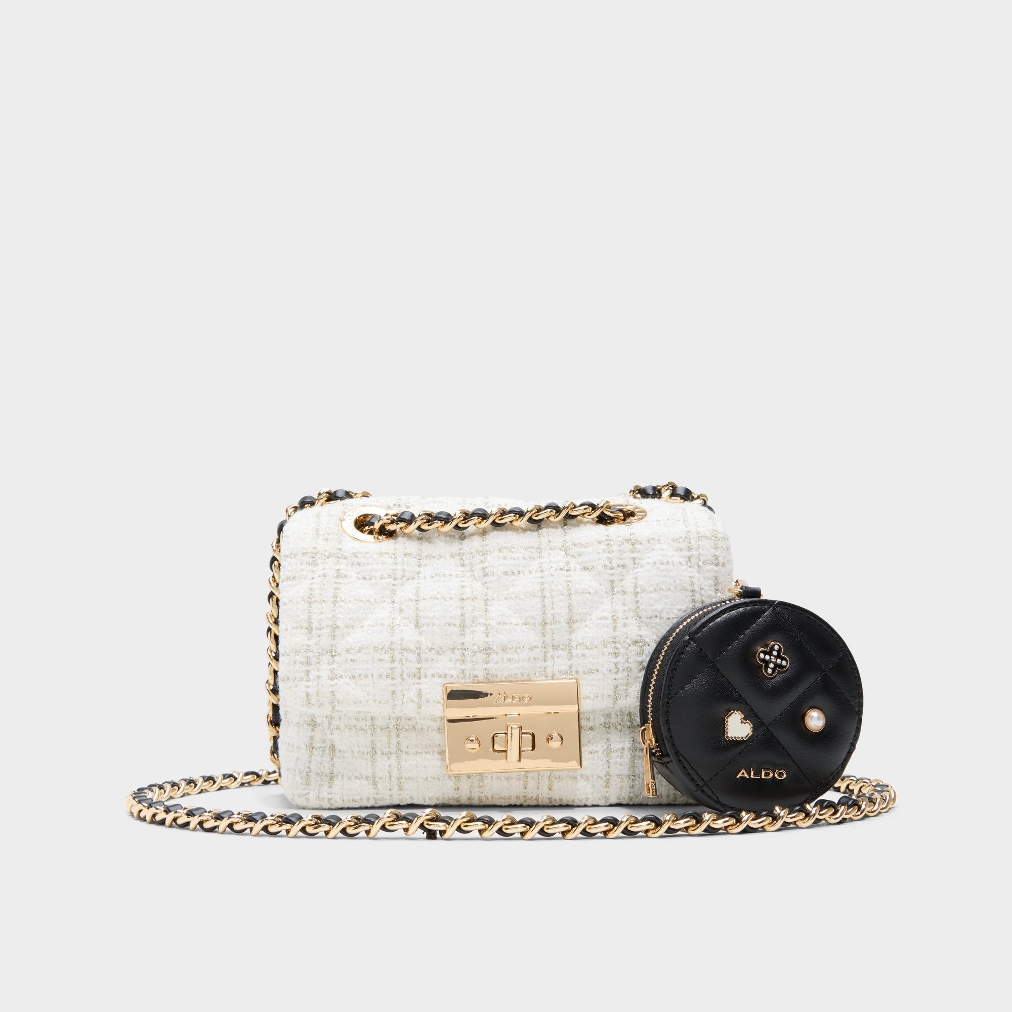 Black/White Letissee in Black White - Crossbody bag | Aldo