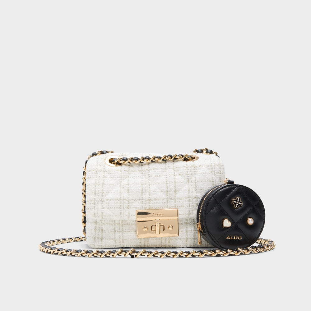 Black/White Letissee in Black White - Crossbody bag | Aldo