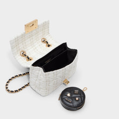 Black/White Letissee in Black White - Crossbody bag | Aldo