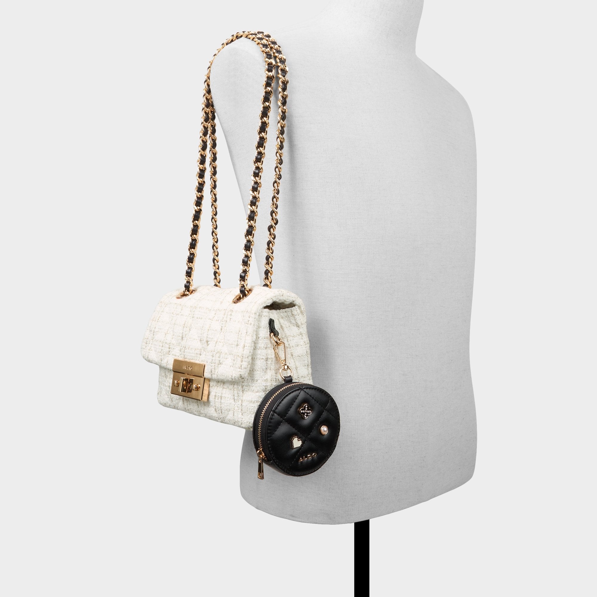 Black/White Letissee in Black White - Crossbody bag | Aldo