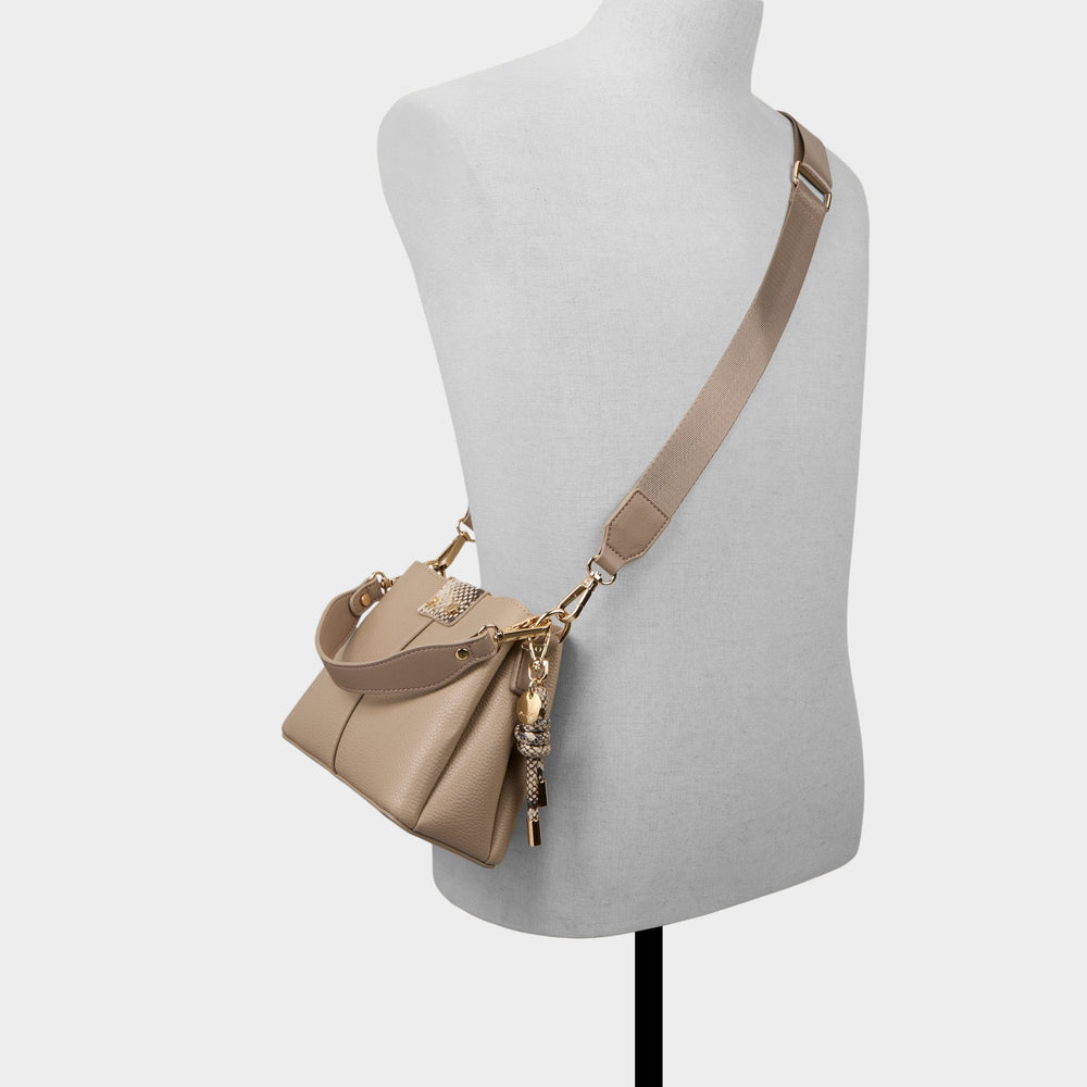 Taupe Sloaniee in Taupe - Crossbody bag | Aldo