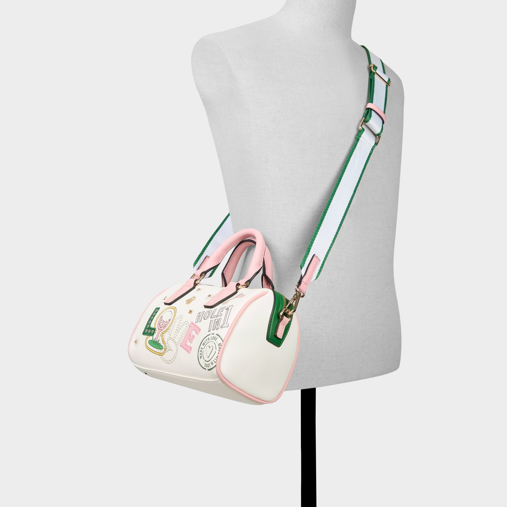 White Combo Fisney White Combo Women's Mini bags - Barrel bag | Aldo