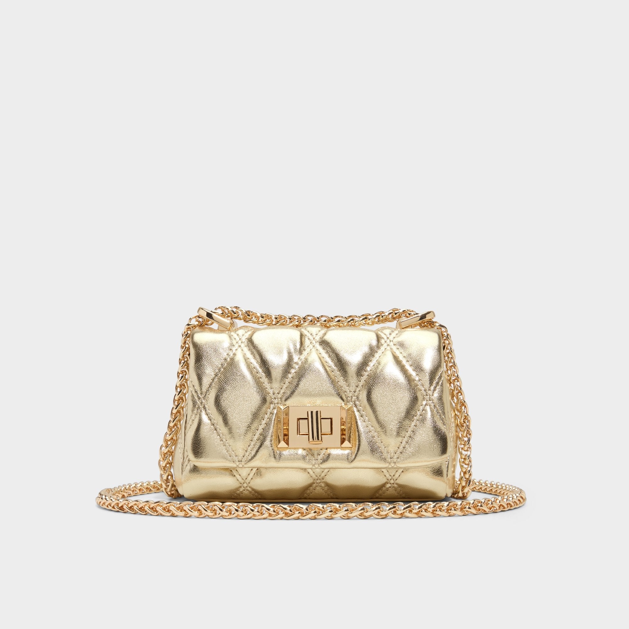 Gold Ledia Gold Women's Iridescent metallics - Crossbody bag | Aldo