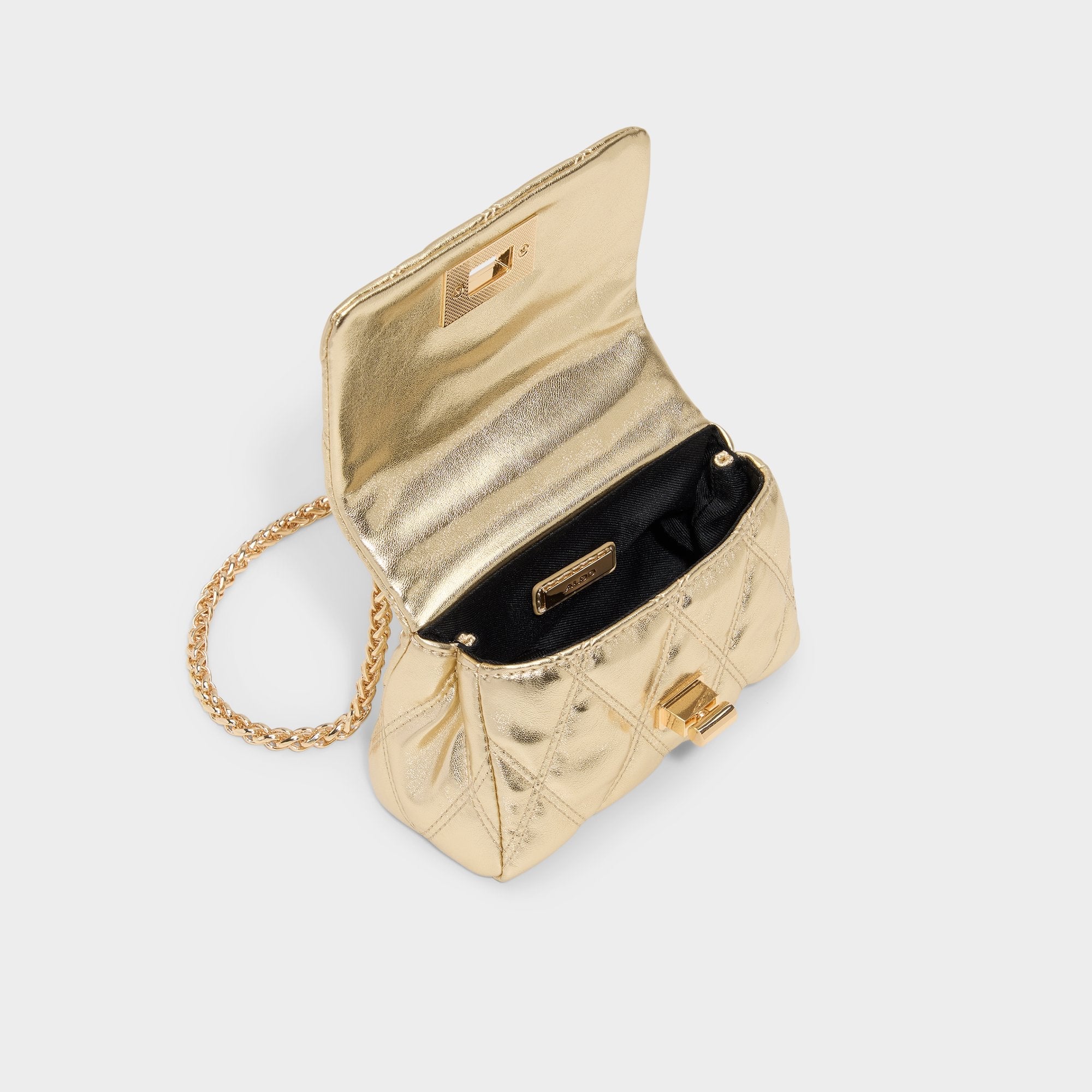 Gold Ledia Gold Women's Iridescent metallics - Crossbody bag | Aldo
