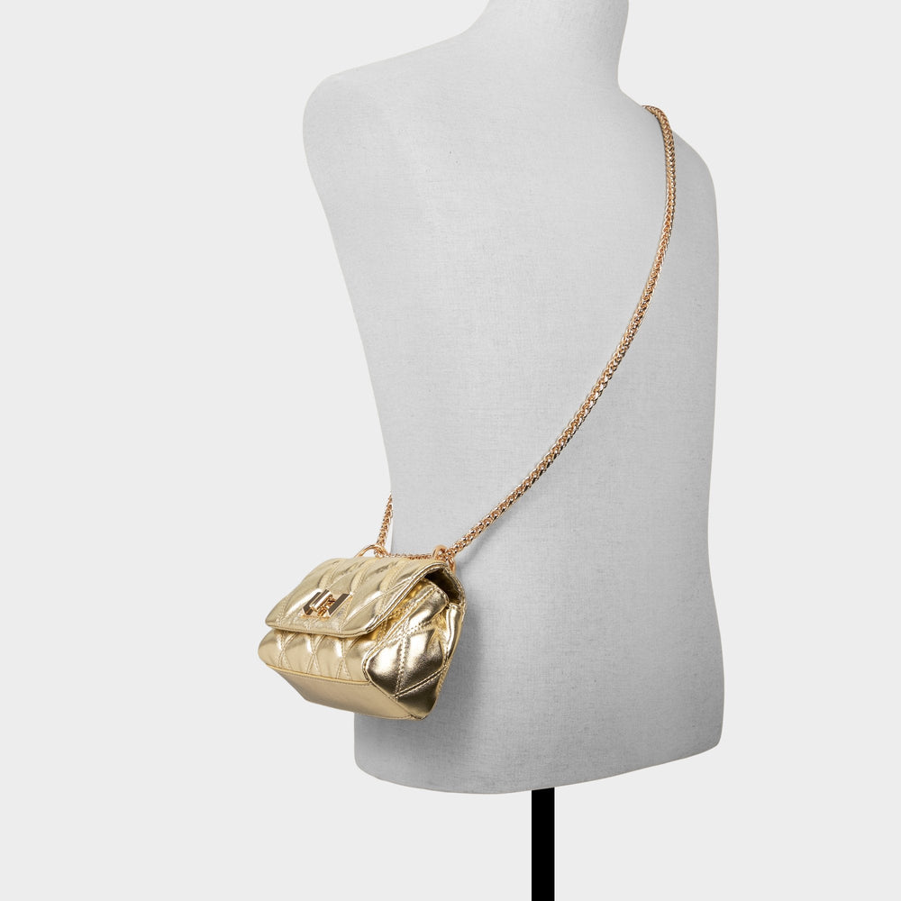 Gold Ledia Gold Women's Iridescent metallics - Crossbody bag | Aldo
