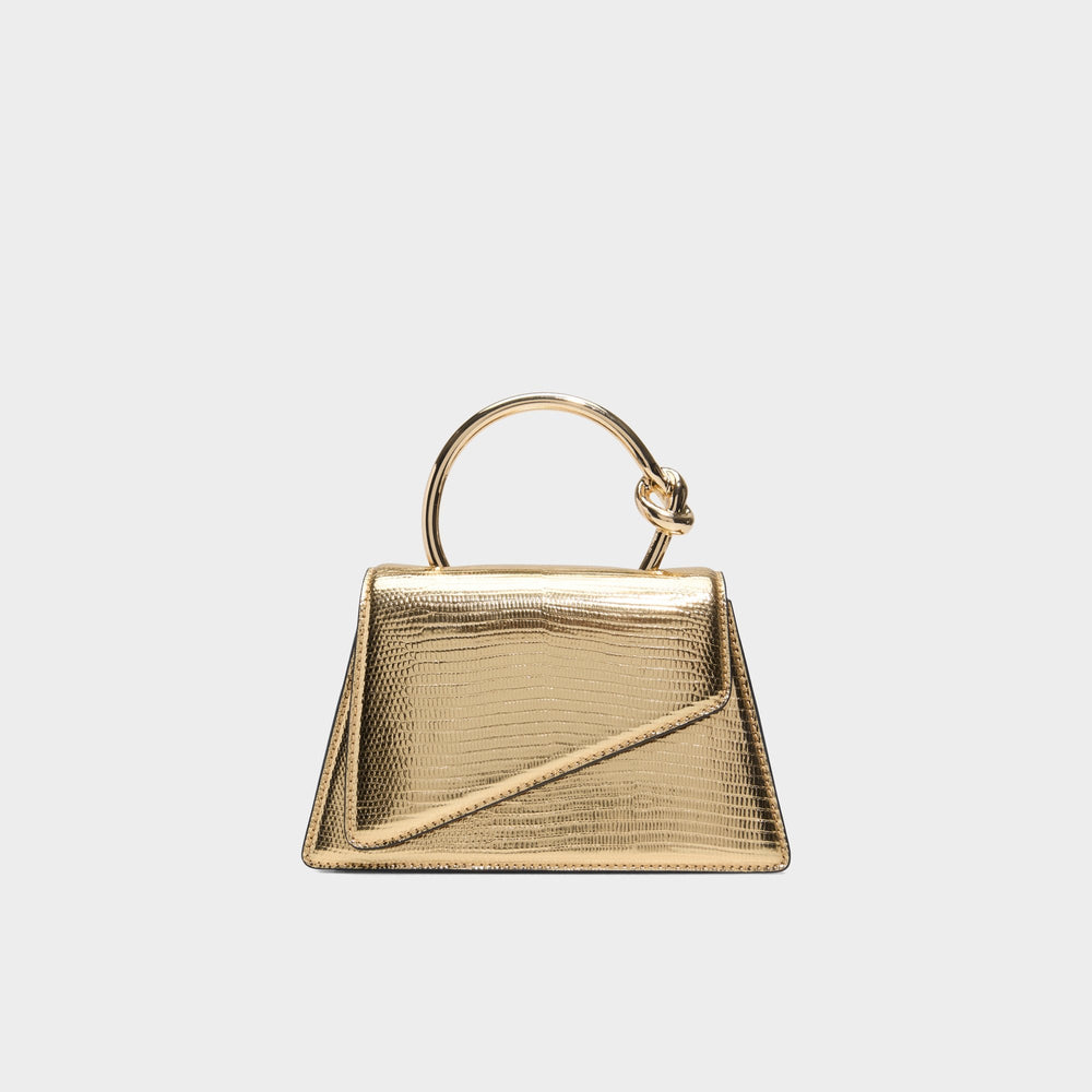 Gold Aellaax Gold Women's Top Handle Bags - Top handle bag | Aldo