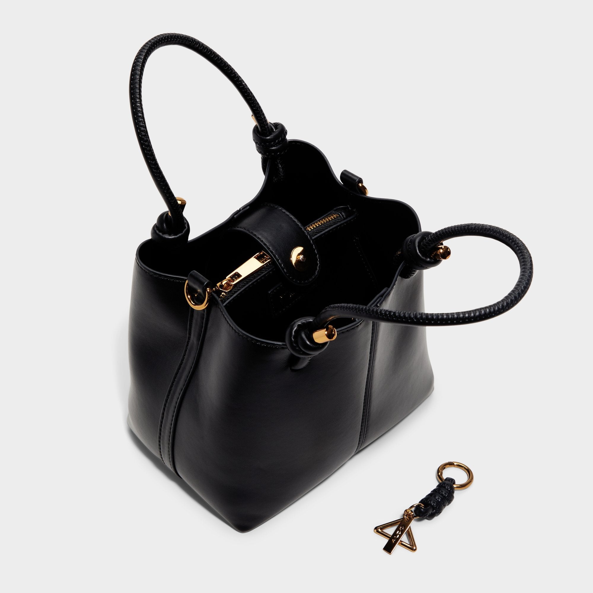 Black Overflow Evielily Black Overflow Women's Shoulder Bags - Satchel bag | Aldo