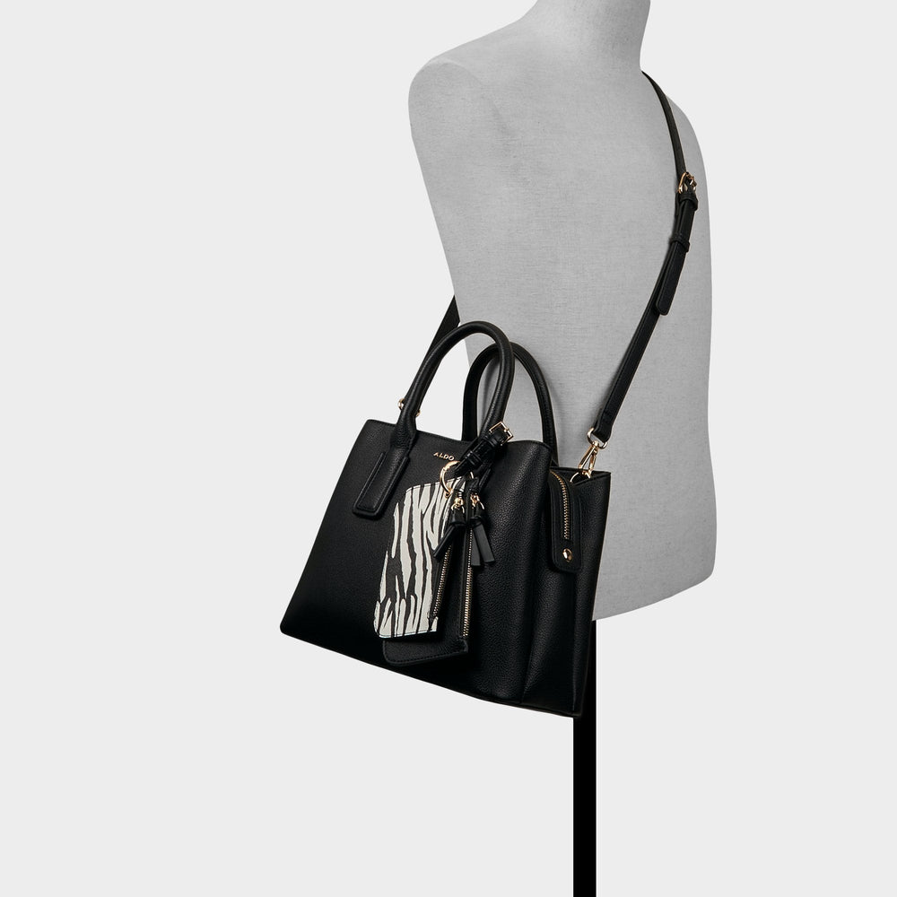Black Jeynnaa in Black - Satchel bag | Aldo
