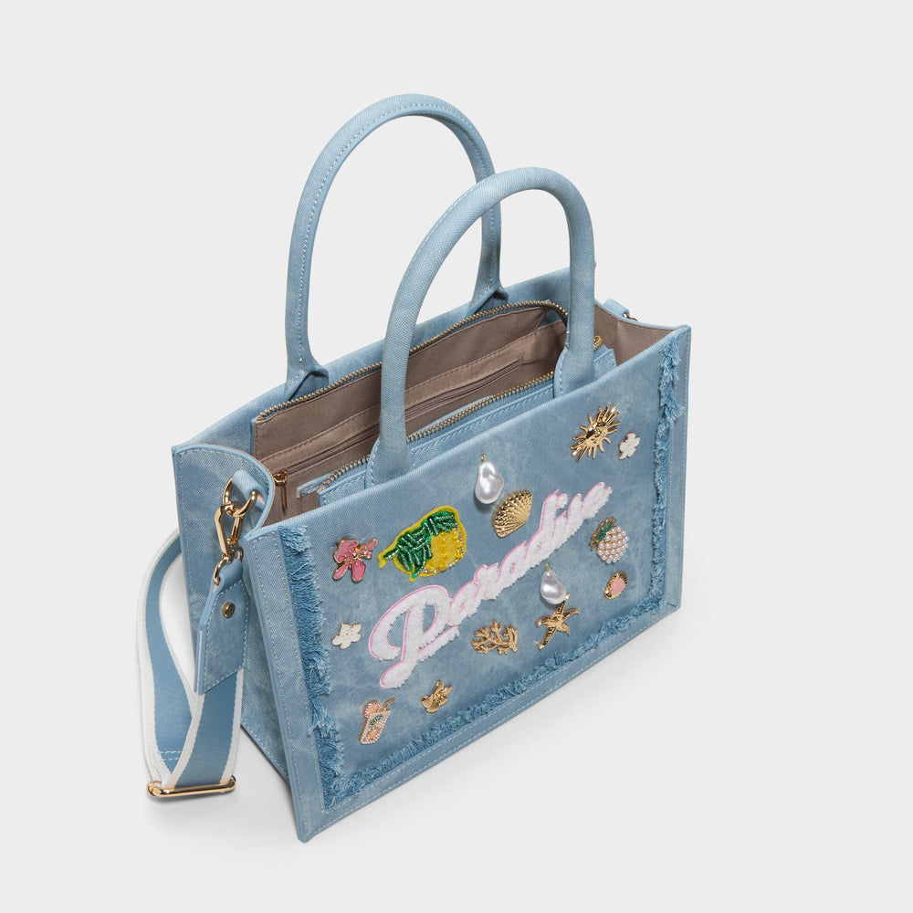 Denim Paradisetotee in Denim - Satchel bag | Aldo